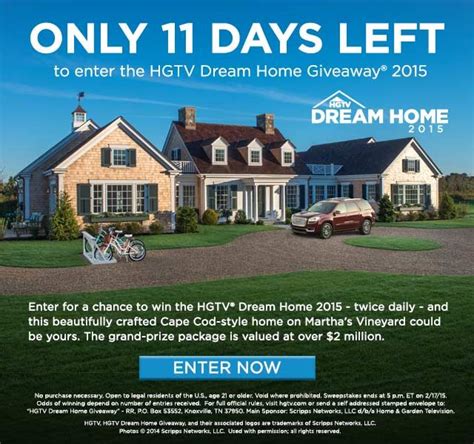 diy network sweepstakes|HGTV Sweepstakes .